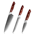 Grandsharp Professional Japanese Damascus Steel Chef Knives High Carbon AUS10 Kitchen Butcher Knife Utility Fish Filleting Cuter