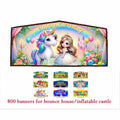 13 by 13 Promotional Mode Modar Inflatable Bounce House Banner Art Panel for Inflatable
