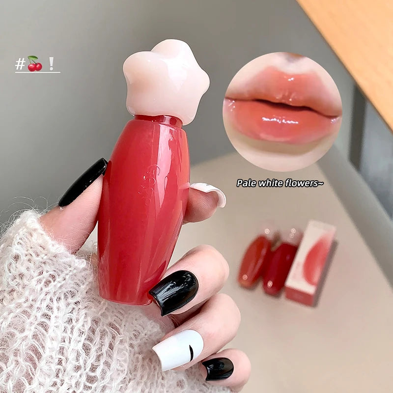 Gegebear Star Water Radiant Lip Gloss Summer Moisturizing and Moisturizing Color Rendering Lip Gloss Customizable Lip Color Tube MegaBDM