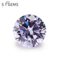 Synthetic Round Shape Cubic Zirconia Prices Per Carat Gemstone Cz Stones