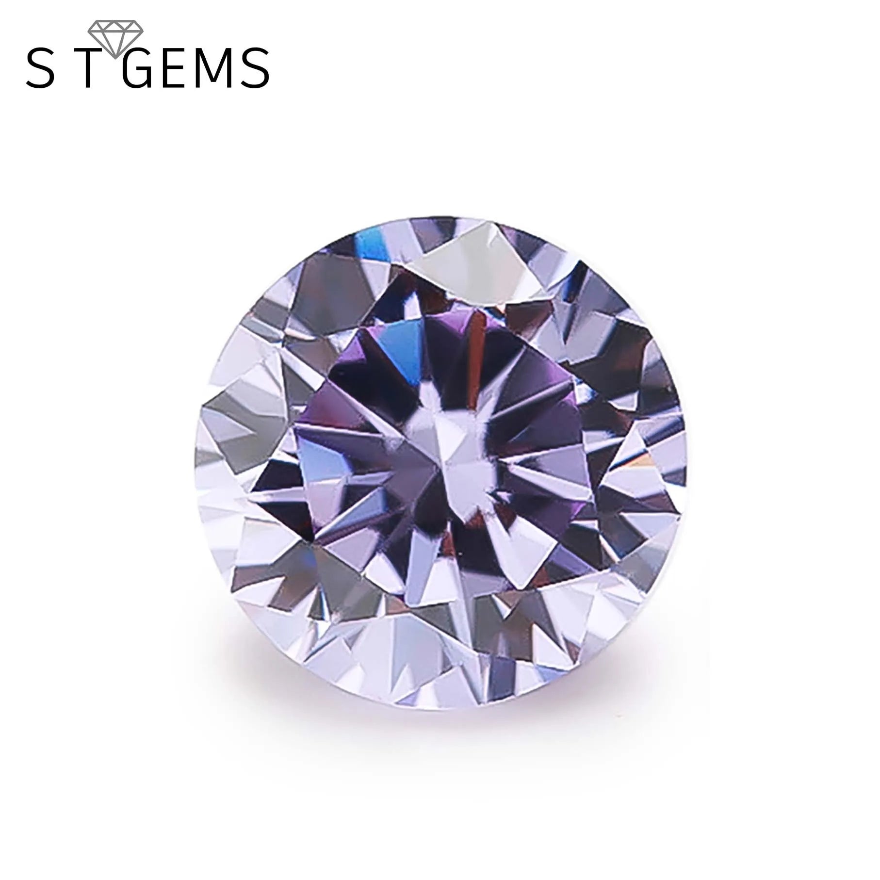 Ready to Ship 1000 Pcs Synthetic Round Shape Cubic Zirconia Prices Per Carat Gemstone Cz Stones