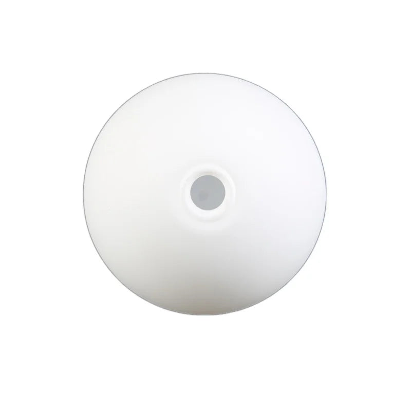 Opal White Round Glass Ball Lamp Shade G9 Internal Thread Screw Mouth Glass Globe Light Cover for Pendant Chandelier Wall Lamp