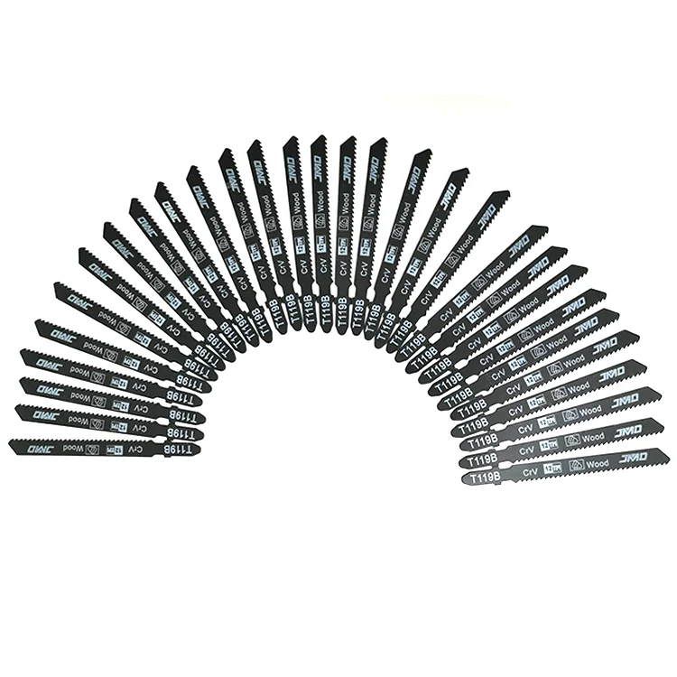 JMD Jig Saw 30PCS HCS T119B Jigsaw Blade Saw Blade Jig Saw Blade for Wood Cutting