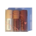 New Package Frosted Box One Box 3 Lip Gloss Set HERORANGE Heart Lip Glaze Set