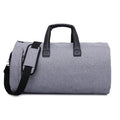 Custom Logo Large Capacity Folding Suit Travel Bag Weekender Sports Gym Travel Convertible Garment Bag with Shoulder Strap