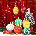 Gold 5.5 Inches Outdoor Plastic Christmas Decoration Ball for Party Decor