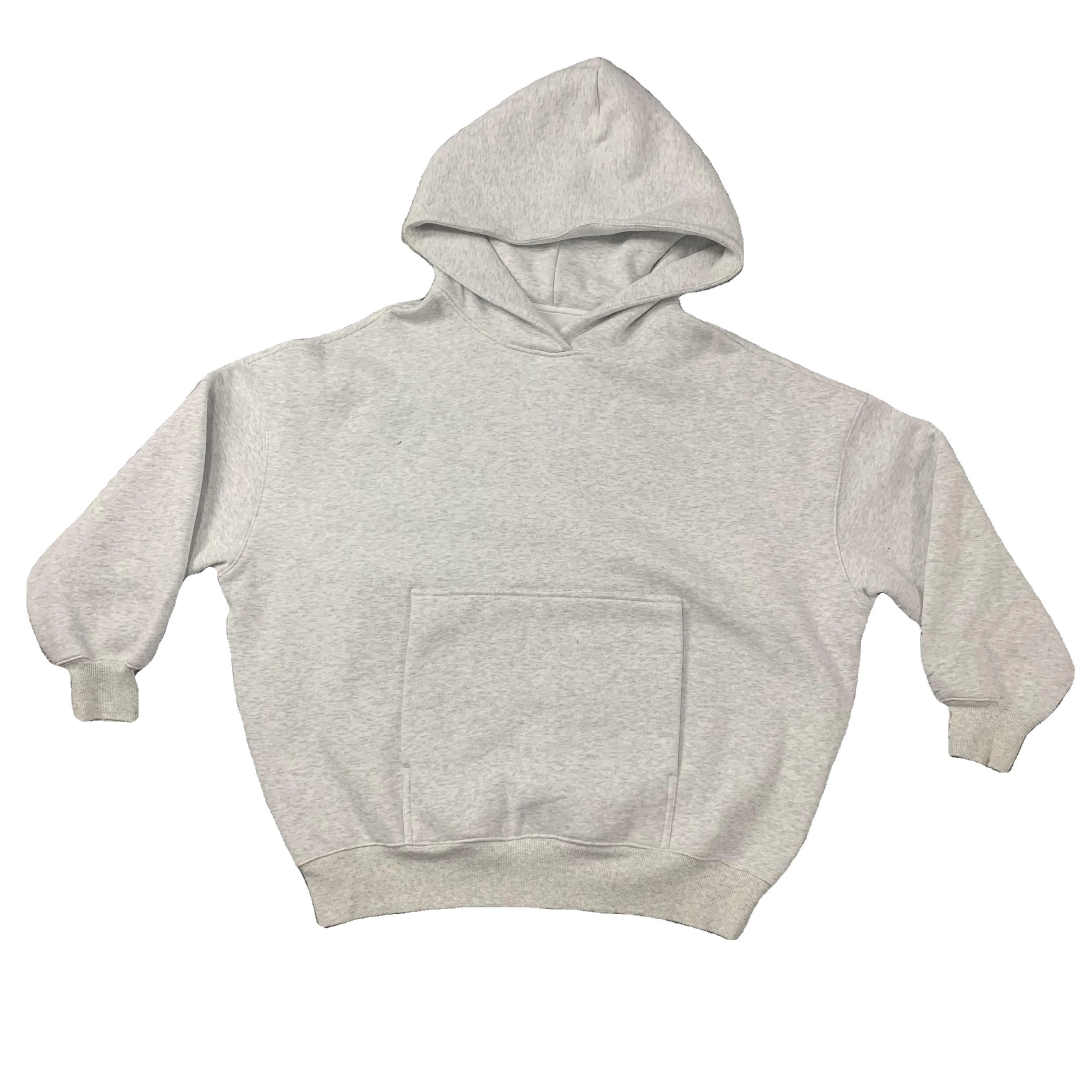 DENIMGUYS 100% Organic Cotton Men's Blank Heavy 600gsm Cotton Oversized Custom Logo Mens Oversize Hoody