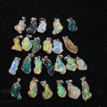 Hot Sale Lovely Crafts Crystal Exquisite Beautiful Color Mixed Materials Opal for Souvenir