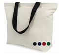 New High-End Designer Cotton Tote Canvas Bags Multi-Purpose Thermal Sublimation Printed Letter Pattern Style