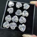 Cheap Price Vvs Moissanite Stone Heart Cut Loose Diamonds Factory Fancy Shape Moissanite for Jewelry Making