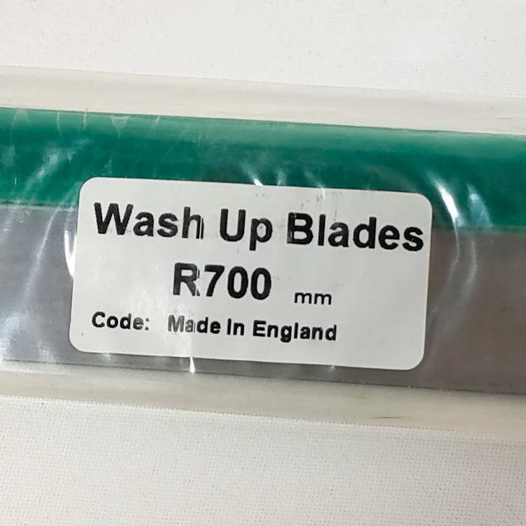 New Style 1105x40mm 0 Hole R700 Green Wash up Blade for Roland 700