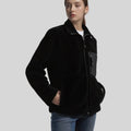 Women's Heavyweight Polar Fleece Relaxed Fit Jacket for Daily Casual Autumn Winter Outfits