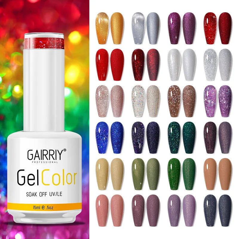 Wholesale Factory 15ml Varnishes Supplies Global Fashion 120 Full Colors New Hot UV Gel Polish Soak Off Nail Art Gel Polish