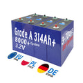 Cornex Europe Poland Eu Stock 3.2V Lipo4 100Ah 105Ah 120Ah 130Ah 150Ah 200Ah 230Ah 314Ah 280Ah Lf314 314Ah Lifepo4 Battery Cell