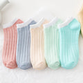 Summer Customize Different Styles Thin Women's Candy Light Mouth Boat Socks Breathable Solid Simple Socks