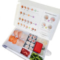 Custom Sushi Box Packaging for Hotels & Restaurants with Folders Design and Recycled Materials Paper Sushi Box with Dividers