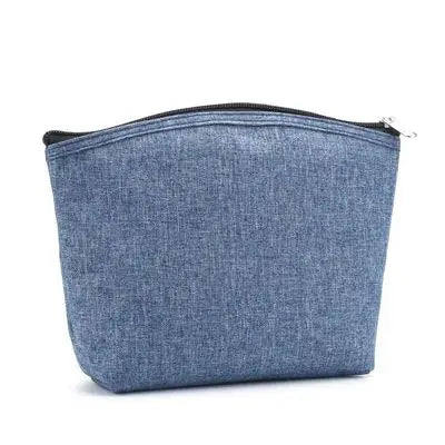 Wholesale Price Make up Pouch Mens Travel Makeup Brush Bag Canvas Cosmetic Bag