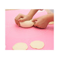 Silicone Kneading Mat Thickened Household Baking Birthday Cake Silicone Rolling Mat Reusable for Pasta
