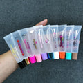 Custom 10ml 15ml Wholesale Emply Lip Gloss Squeeze Tubes Lip Balm Container Soft Squeeze Private Label Lip Gloss Tube