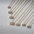 Starsgem Diamond Necklace IGI Certified 0.5ct 1ct 10K 14K Gold Round Bezel Lab Grown Diamond Necklace
