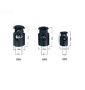 Custom Color Fashionable PVC Plastic Drawstring Elastic Stopper Rope Spring End with Pom Cord Lock Stopper