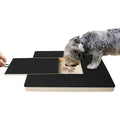 File Grinding Trainer Safe and Effective Bamboo Dog Scratch Pad Board for Nails With Treat Box Snack Box