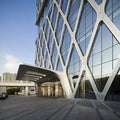 Modern Low-E Glass Aluminum Alloy Curtain Wall with Powder Coating for Office Buildings-Professional Facade System