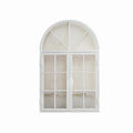 New Modern White Casement Home Top Fixed Panel Cast Iron Window Grill Design With Glass