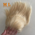 Platinum Blonde Color Lace Front Wig Luxury 613 Color Wig 10 Inch Hair Length