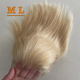 Platinum Blonde Color Lace Front Wig Luxury 613 Color Wig 10 Inch Hair Length