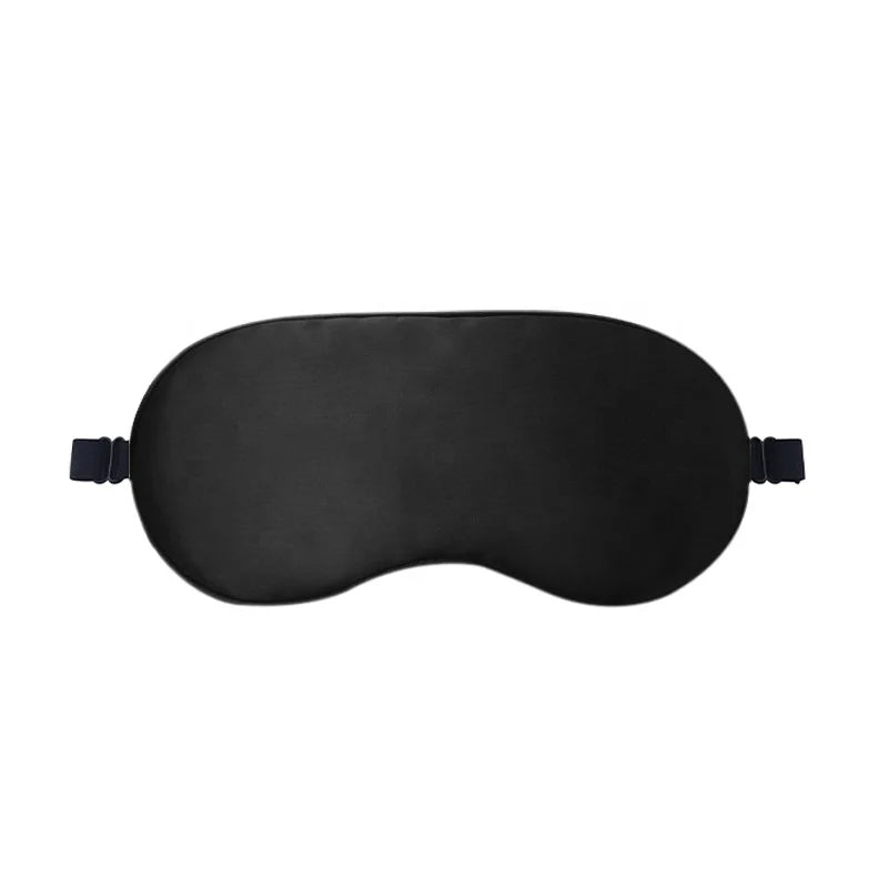 Customized Mulberry Silk Sleep Eye Mask Adjustable Elastic Band Soft and Comfortable Satin Sleeping Eye Mask