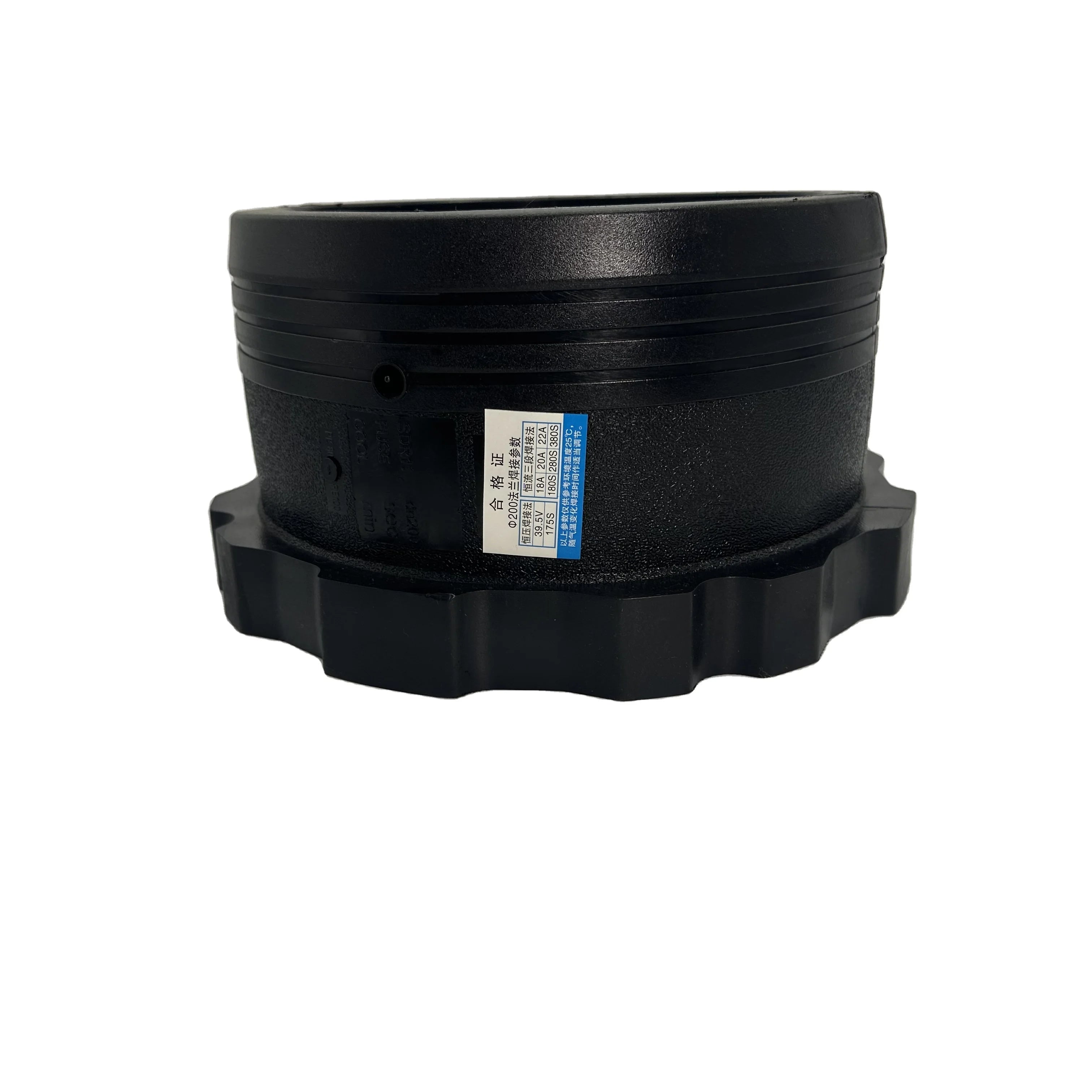 Electrofusion PE HDPE Pipe Fittings Flange DN200mm Forging Bushing Nylon and Polyethylene Material for Cold Water 1pc MOQ