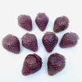 Natural Crystal Carved Fruit Strawberry Quartz Crystal Strawberry Carving for Sale
