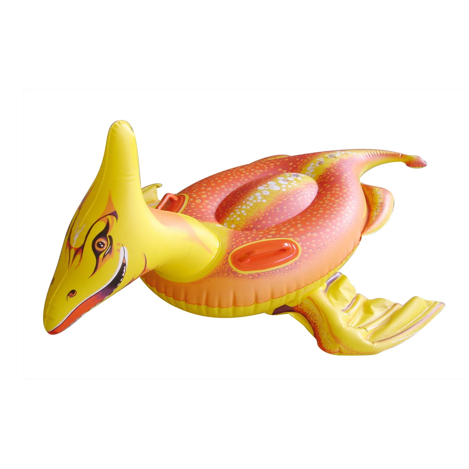 Waterhan Custom Logo High Yellow Floating Animal Pterosaur Rider Inflatable Exercise Ball PVC Material 105cm 20kg+ Capacity All