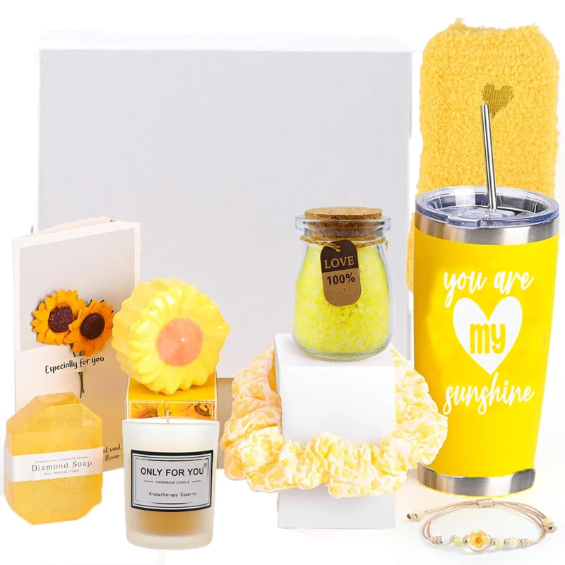 Build a Box Funny Gifts for Women Relaxation Personalised Gifts Spa Beauty Bath Set for Guest Christmas Thank You Gifts