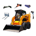 SH70T Skid Steer Loader Height to Bucket Bottom 2913mm Length Without Bucket 2640mm