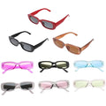 Rectangle Sunglasses for Women Fashion Narrow Square Glasses Unisex Adult Eyewear Lentes De Sol Para Mujer