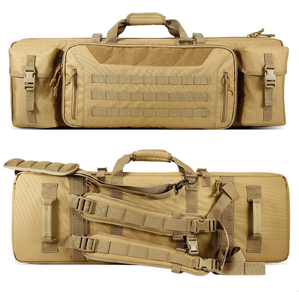 Outdoor Real Person CS Tactical Training Equipment Pack MOLLE Waterproof Oxford Hunting Backpack Double Shoulder Fishing Tackle