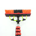 Factory Supply 3.6/5.4/6/7.2/9/10.8m Telescopic Pole Manual Version of Photovoltaic Cleaning Tool Solar Panel Cleaning Brush