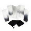 High Quality Aluminum Alloy Windscreen 8 Pieces Can Be Folded Camping Picnic Fire Windproof