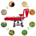 Electric Farm diesel Gasoline Engine Straw Mini Animal Feed Silage Grass Chopper Cutting Chaff Cutter Machine