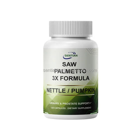 OEM Saw Palmetto Prostate Capsules Plant Based Prostate Supplement and Hair Support Saw Palmetto Extract Capsules