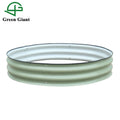 Huizhou Green Giant 8" Tall 42"Diameter Round Modular Corrugated Metal Raised Garden Bed Kit Outdoor Galvanized Planter Box
