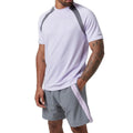 Hight Quality Custom Print Tracksuit Sports 2 Pieces Set Color Block Gym Joggers Short Sets for Men