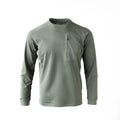Wholesale Supply  Long Sleeve Shirt Safety Oiled Welding Work T-Shirt Fire Retardant Work Henley Shirt Clothing