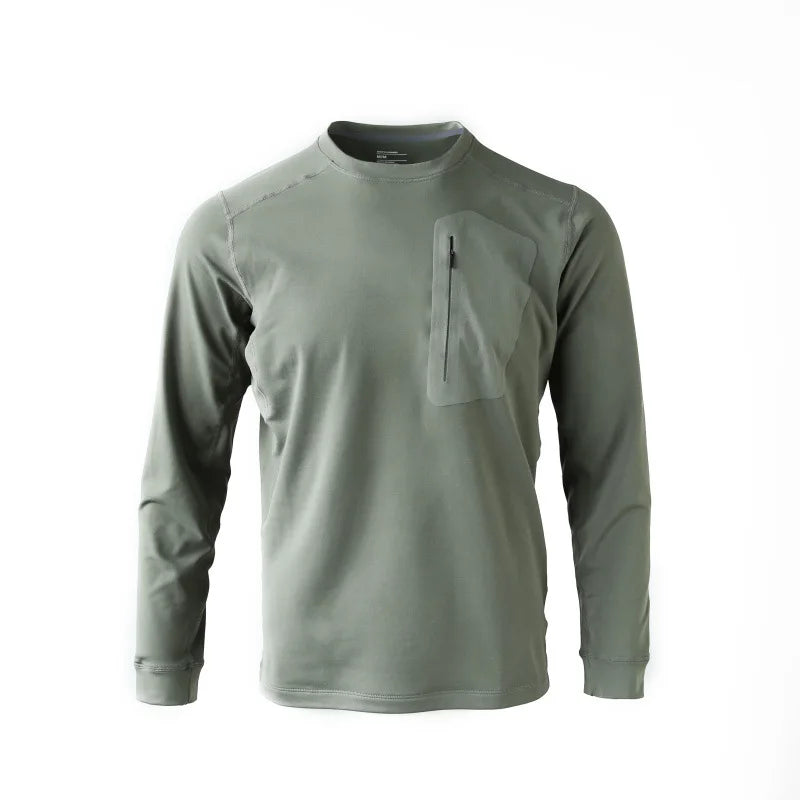 Wholesale Supply  Long Sleeve Shirt Safety Oiled Welding Work T-Shirt Fire Retardant Work Henley Shirt Clothing