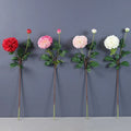 Hot Sale New Design Artificial Dahlia Chrysanthemum Flower Wedding Home Decoration Flowers Christmas Graduation Valentine's Day