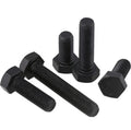 M8-39 DIN 960 Black Oxide Carbon Steel Fine Thread Hex Head Bolt