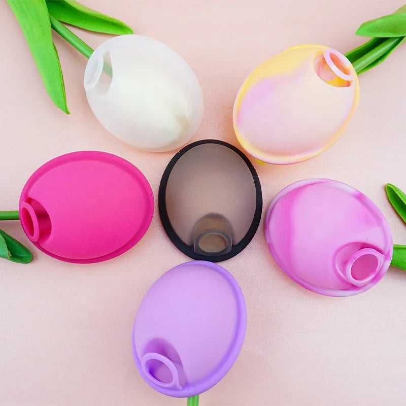 2023 Rainbow Menstrual Disc Reusable Menstrual Disc Medical Silicone