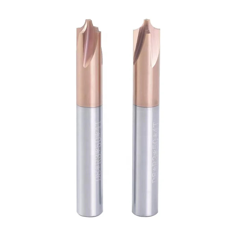 Coated HRC55 Tungsten Steel Internal R Angle Endmills Concave Arc Chamfer Cutter